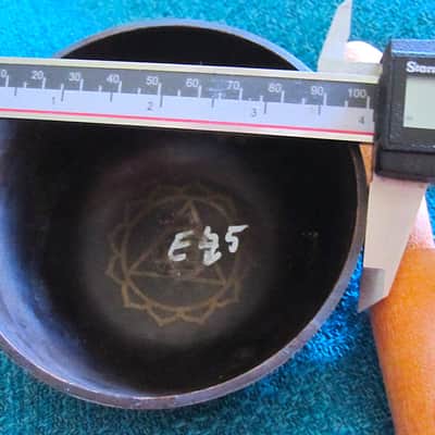 Japanese Rin Singing Bowl Cup Chime Bell with Striker - Vintage image 4