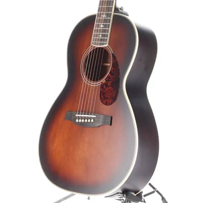 PRS SE P20E Parlor Acoustic Electric Guitar - Tobacco Sunburst (G1) (10917) image 4