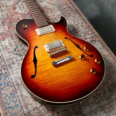 Collings  SoCo 15” Carved Maple Top 2016 - Dark Cherry Burst / Lollar LW Imperials image 7