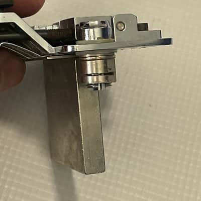 1980's Era Original Floyd Rose Made in Germany Chrome Tremolo Bridge Vibrato Set (R2 Nut & Retainer Bar) image 17