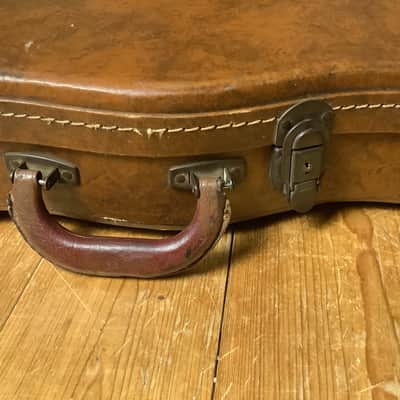Gibson Lifton Les Paul case 1953, 1954, 1955, 1956, 1957, 1958 Pink  / Brown 4 Latches image 5
