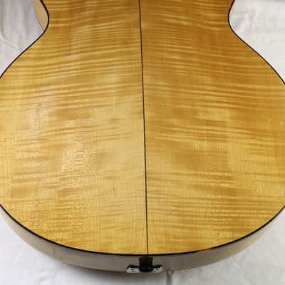 EXTREMELY RARE Vintage HOPF Original Acoustic Archtop Guitar, by GUSTAV GLASSL,  w/Cutaway, Soft Case image 14