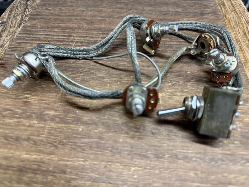 Epiphone EA-250 Wiring Harness Pots & Switch 70s image 1