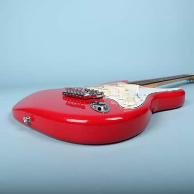 1987 MIJ Squier Ferrari Red Contemporary Stratocaster System 1 Electric Guitar image 8