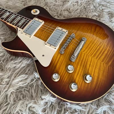 2005 Gibson Custom Shop Les Paul Standard 1960 R0 Gloss Faded Tobacco Burst '60 Left Handed Lefty VOS image 14