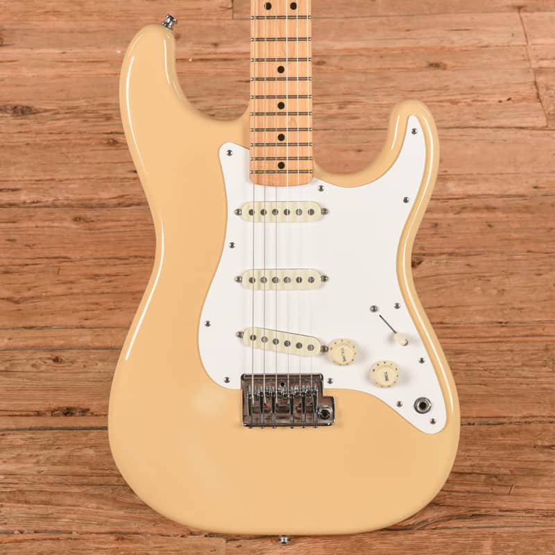 Fender Standard Stratocaster (2-Knob) Ivory White 1984 image 1