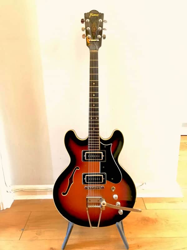 Framus "Caravelle" 1969 guitar - Sunburst (5/117-52BT) image 1