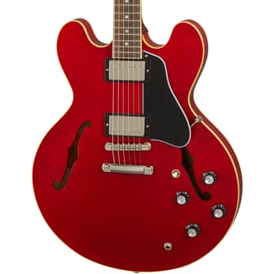 Gibson ES-335 Satin Electric Guitar - Satin Cherry image 1
