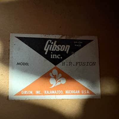 Gibson Howard Roberts Fusion I 1980 Antique Sunburst image 10