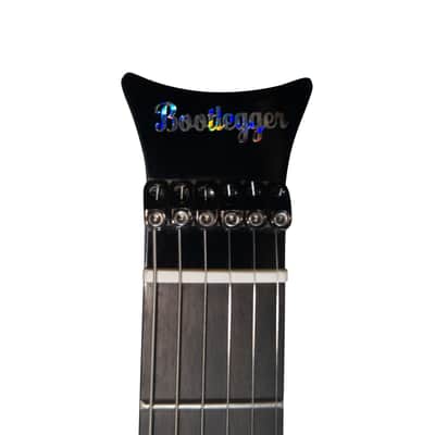 Bootlegger Guitar Gen 2 Absinthe Headless Fixed Bridge 2022 Honey Clear Gloss EMG Coil Split Case image 5