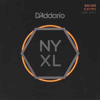 D'Addario NYXL50105 Nickel Wound Bass Guitar Strings, Medium, 50-105, Long Scale image 2