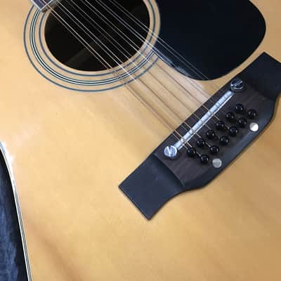 Kiso-Suzuki 12 string dreadnought guitar model W-150 made in Japan