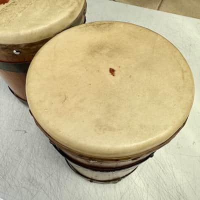 Handcrafted Changüi bongo drums vintage Cuban 1920-50 image 5