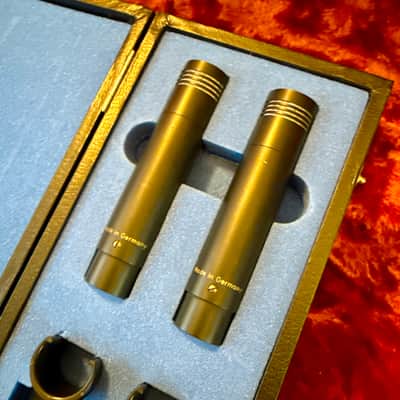 Matched PAIR! -MBHO 440 cardioid condenser microphones 2015 - SDC schoeps pencil mic image 2