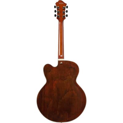 Ibanez Pat Metheny Signature Electric Guitar Regular Natural Amber Low Gloss image 4