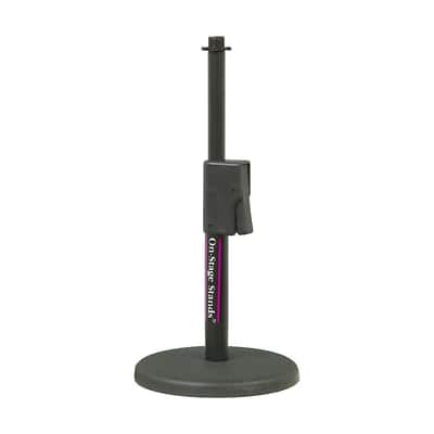 On-Stage DS7200QRB Quik Release Adjustable Desktop Microphone Stand
