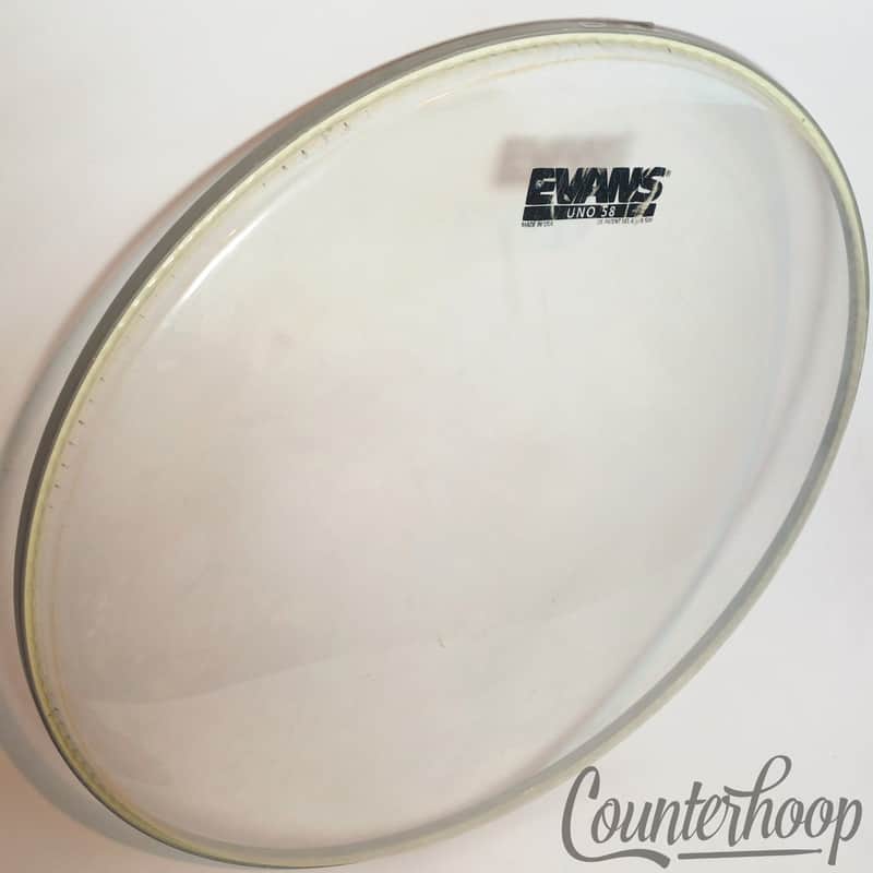 *Evans 16" Floor Tom Drum Head Uno 58 Clear USA* image 1