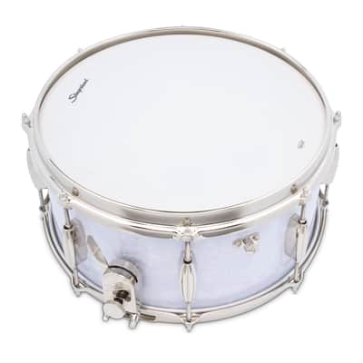 Slingerland Radio King 6.5x14" 3-ply Artist Snare Drum SLFP6514SSK016 - White Marine Pearl image 4