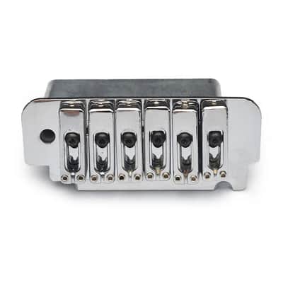 Chrome Guitar 2 Point Bridge Tremolo System Set image 3