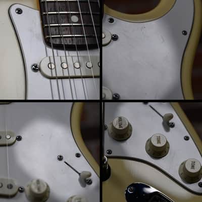 Fender American Standard Stratocaster Olympic White 1987 w/OHSC image 14