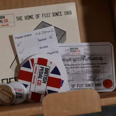 British Pedal Company Compact Series MK II Tone Bender w/ FREE Same Day Shipping image 5
