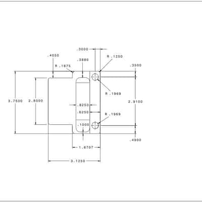 Floyd Rose Special SE Tremolo System - Black---black image 4