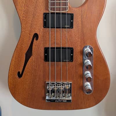 SALE! Wide Load Stelebastard - Translucent Burnt Sienna - Semi-Hollow Alder Body - Maple/Rosewood Neck - EMG Active - 7.5 lbs! image 1