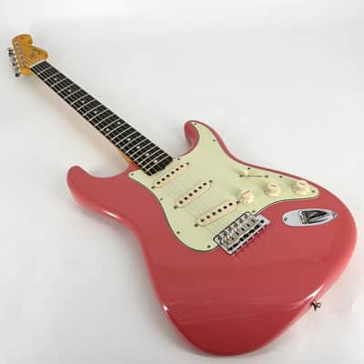 2020 Fender Custom Shop ’61 Stratocaster Journeyman Relic - Faded Fiesta Red image 12