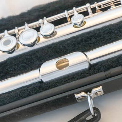 Yamaha YFL-381H Intermediate Open-hole Flute *Silver Headjoint *Made in Japan *Low-B *Cleaned & Serviced image 5