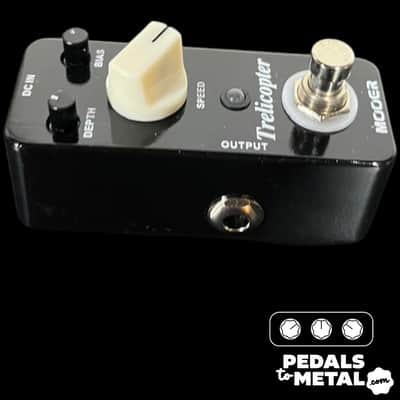 Mooer Trelicopter Tremolo Guitar Effect Pedal 2010s - Black X12904 image 5