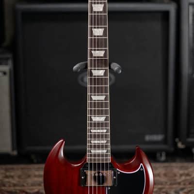 Gibson SG Standard '61 Faded Electric Guitar - Faded Vintage Cherry with Hardshell Case image 5