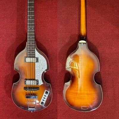 Hofner B-Bass Hi-Series 2017 - Tobacco Burst image 2