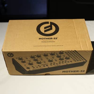 Moog Mother-32 Tabletop / Eurorack Semi-Modular Synthesizer 2015 - Present - Black image 4