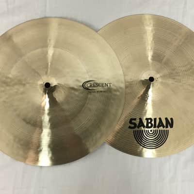 Sabian Crescent 14" Fat Hats Hi Hat Cymbals/Stanton Moore Collection/Model S14H image 1