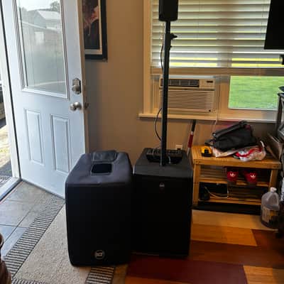 RCF EVOX JMIX8 Portable Active Line Array PA System 2020s - Black image 1
