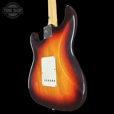 Fender Custom Shop 1969 Stratocaster Journeyman Relic Chocolate 3 Tone Sunburst w/case CZ588710 image 7