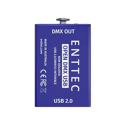 ENTTEC Open DMX USB 512-channel Non-Isolated DMX Interface image 1