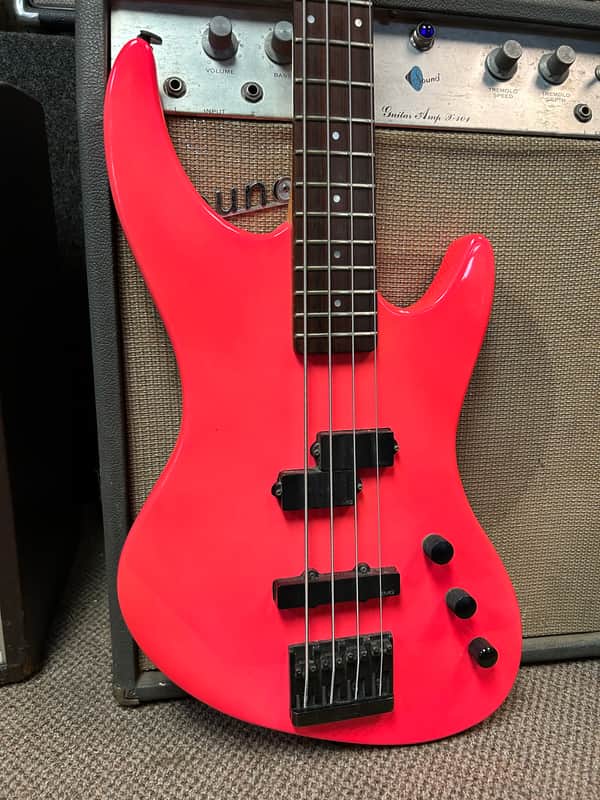 Guild Pilot Bass 1980s - Pink image 1