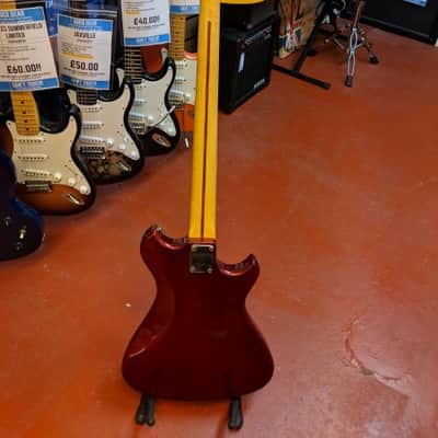 Westone Concord II Bass Guitar Left Handed + Wooden Hard Case image 5