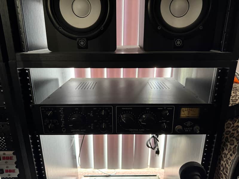 Universal Audio LA-610 MkII Tube Channel Strip 2008 - Present - Black image 1