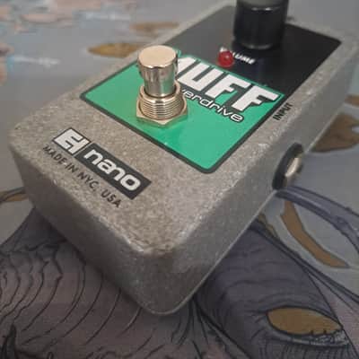 Electro-Harmonix Nano Muff Overdrive 2008 - 2023 - Green / Black / Gray image 2