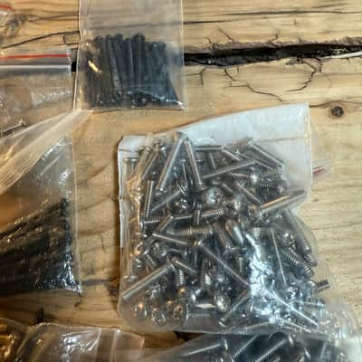 bulk lot of Guitar pickup screws direct mount fram or pickguard for luthier repairs image 5