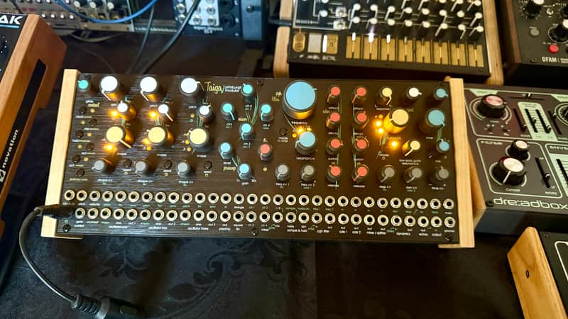 Pittsburgh Modular Taiga Desktop Paraphonic Synthesizer 2023 - Present - Black