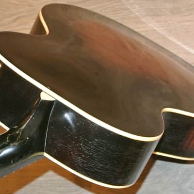 1940's S.S. Stewart by Harmony H1328 Archtop Guitar- Fancy Inlay Binding image 12