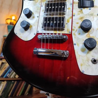 Formanta Style USSR Electric Guitar Built In Tone Bender Soviet Germanium Fuzz image 13