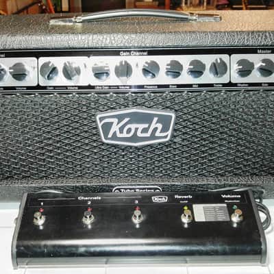 Koch Powertone II 3 channel amplifier head w/footswith and cover image 1