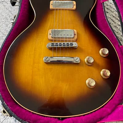 Gibson Les Paul Deluxe 1980 + original case - Tobacco Sunburst image 3