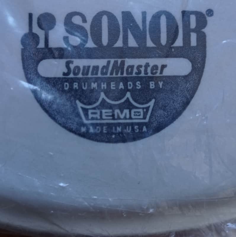 Sonor Sonor / Remo Sound Master 10" 70s-80s  - Vintage coated white image 1
