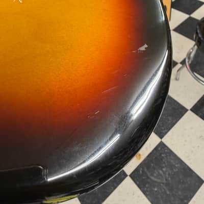 Fender MIM Standard Stratocaster with Rosewood Fretboard 2007 Brown Sunburst image 14