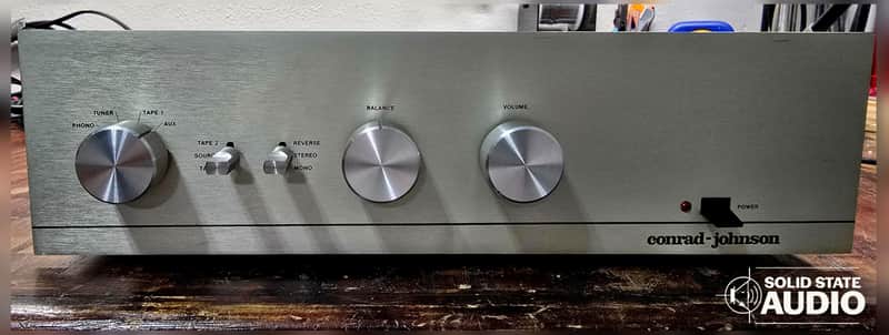🔥Vintage Conrad Johnson PV2 Stereo Tube Preamplifier Pro Restored!!!🔥 image 1